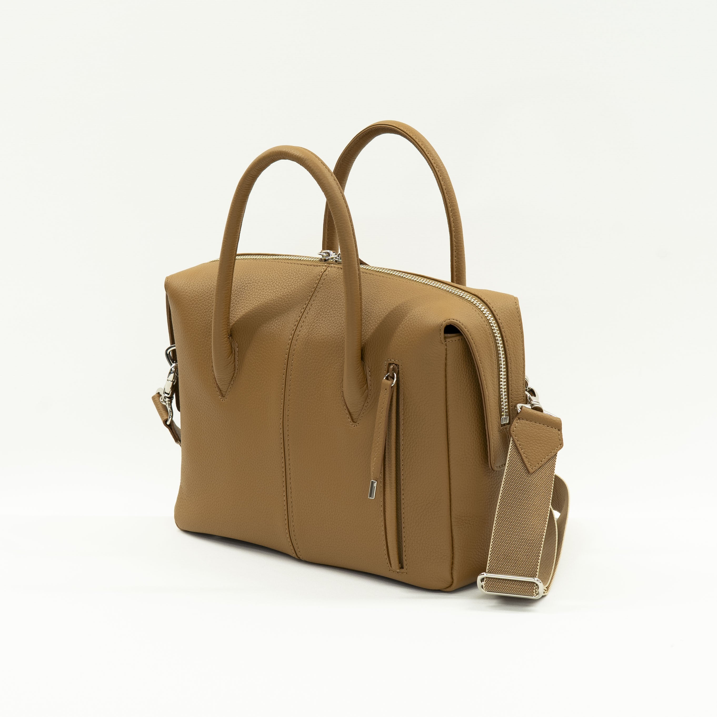 牛革シュリンク　ビジネスバッグレディースＭ【SOP001】