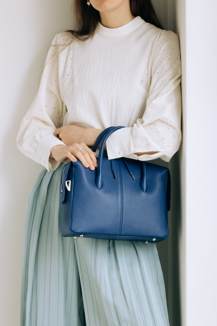 牛革シュリンク　ビジネスバッグレディースＭ【SOP001】