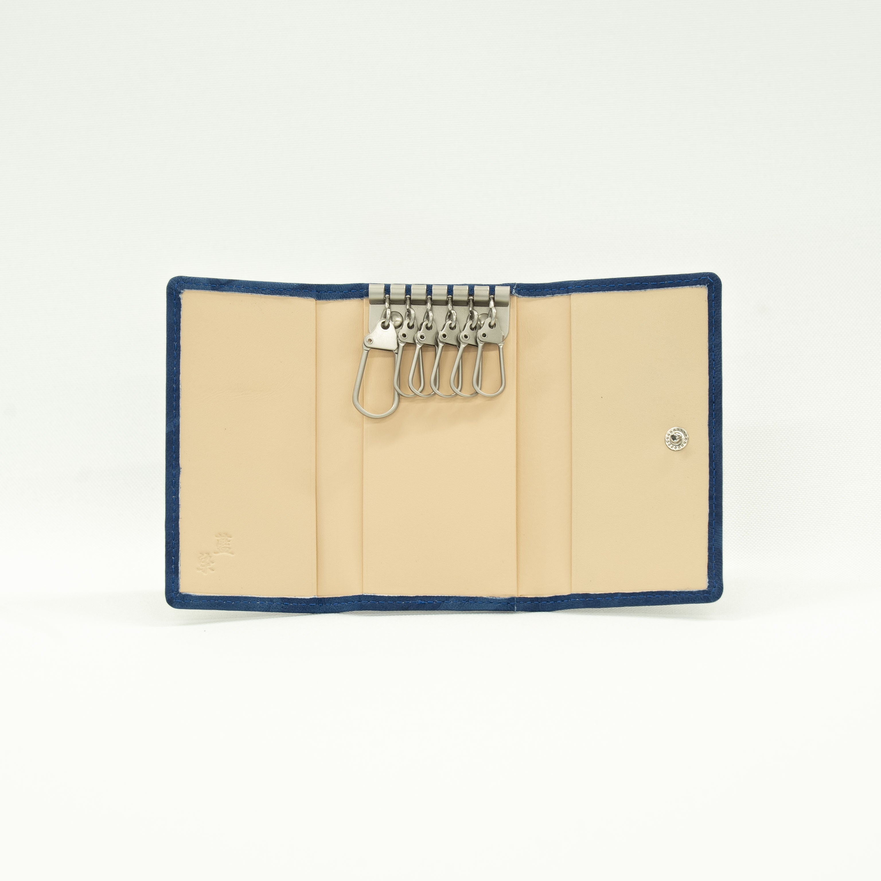 藍染キーケース