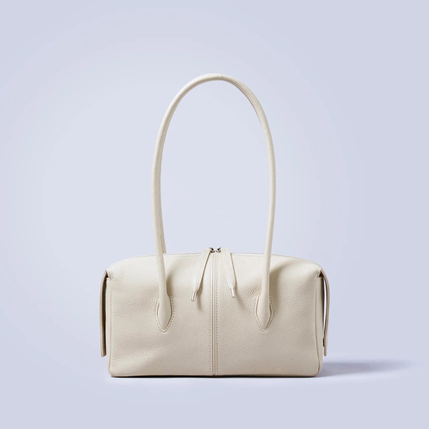 牛革シュリンク　横長ボストンバッグ【SOP005】