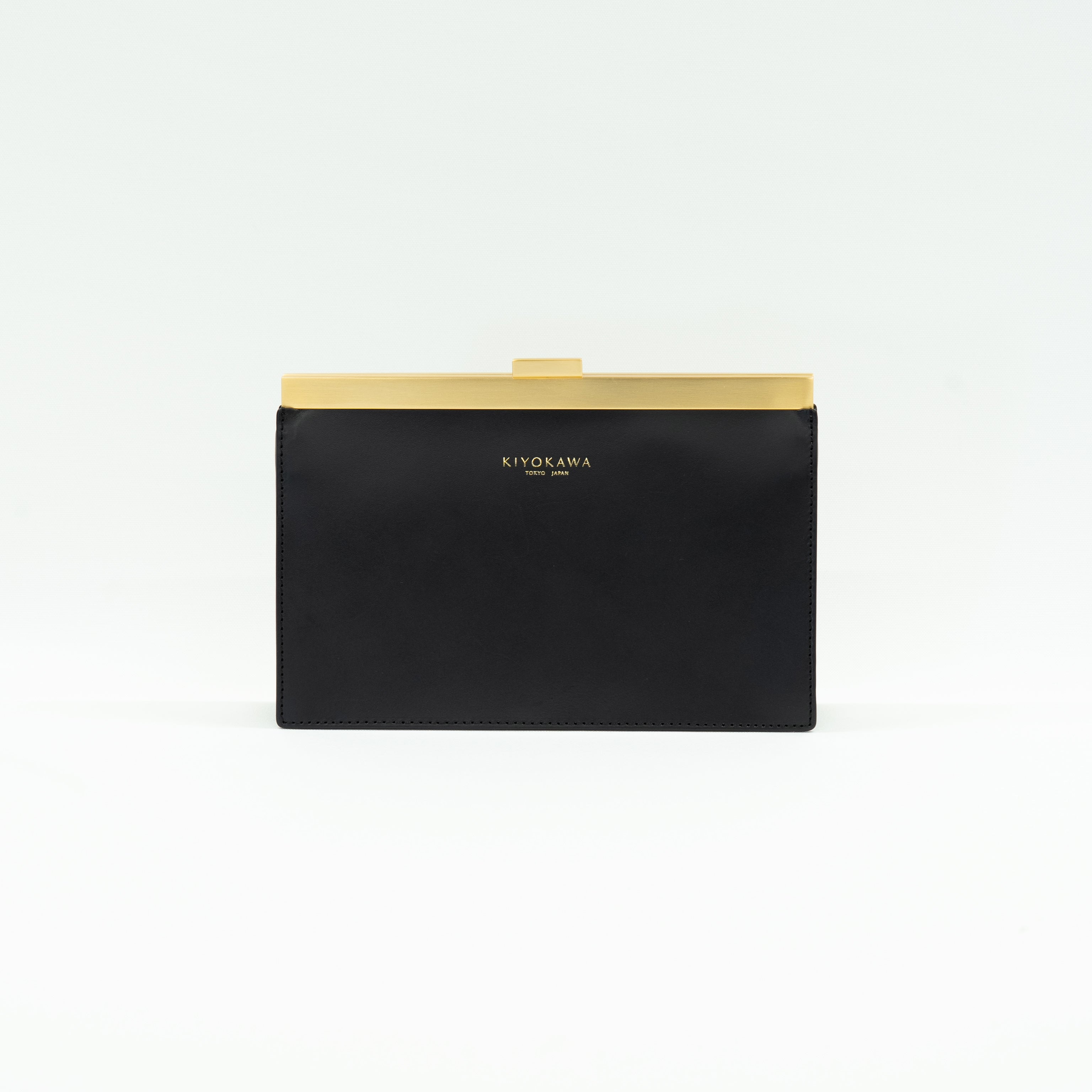 牛革ヌメ　口金クラッチ【AUD001】