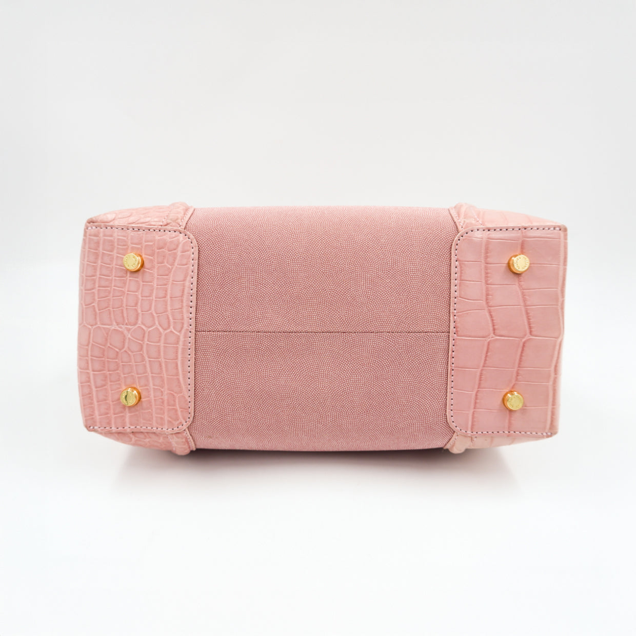 江戸小紋＆クロコダイル
コンビバッグ