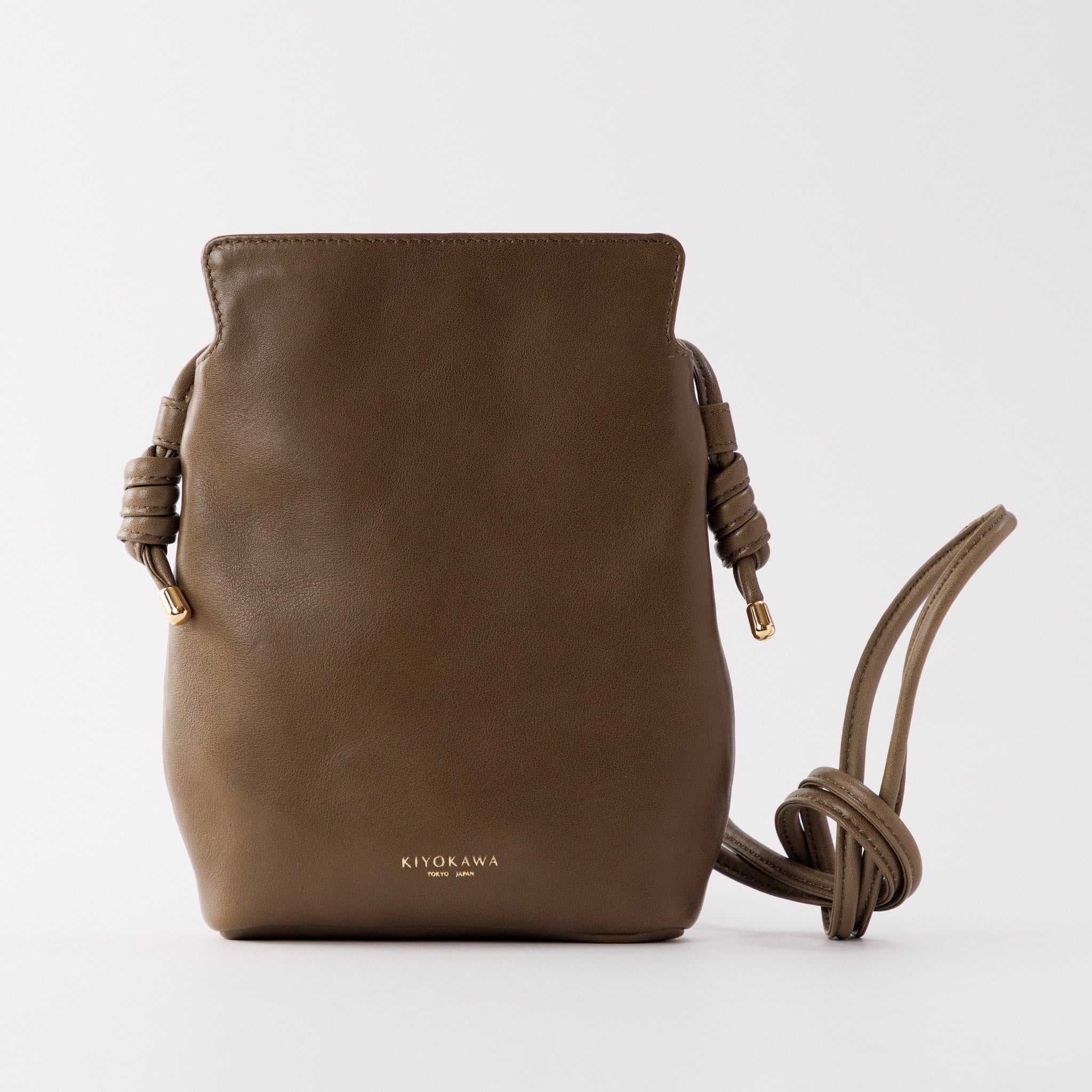 柔らかな牛革　ミニショルダーポシェット【ZIT002】