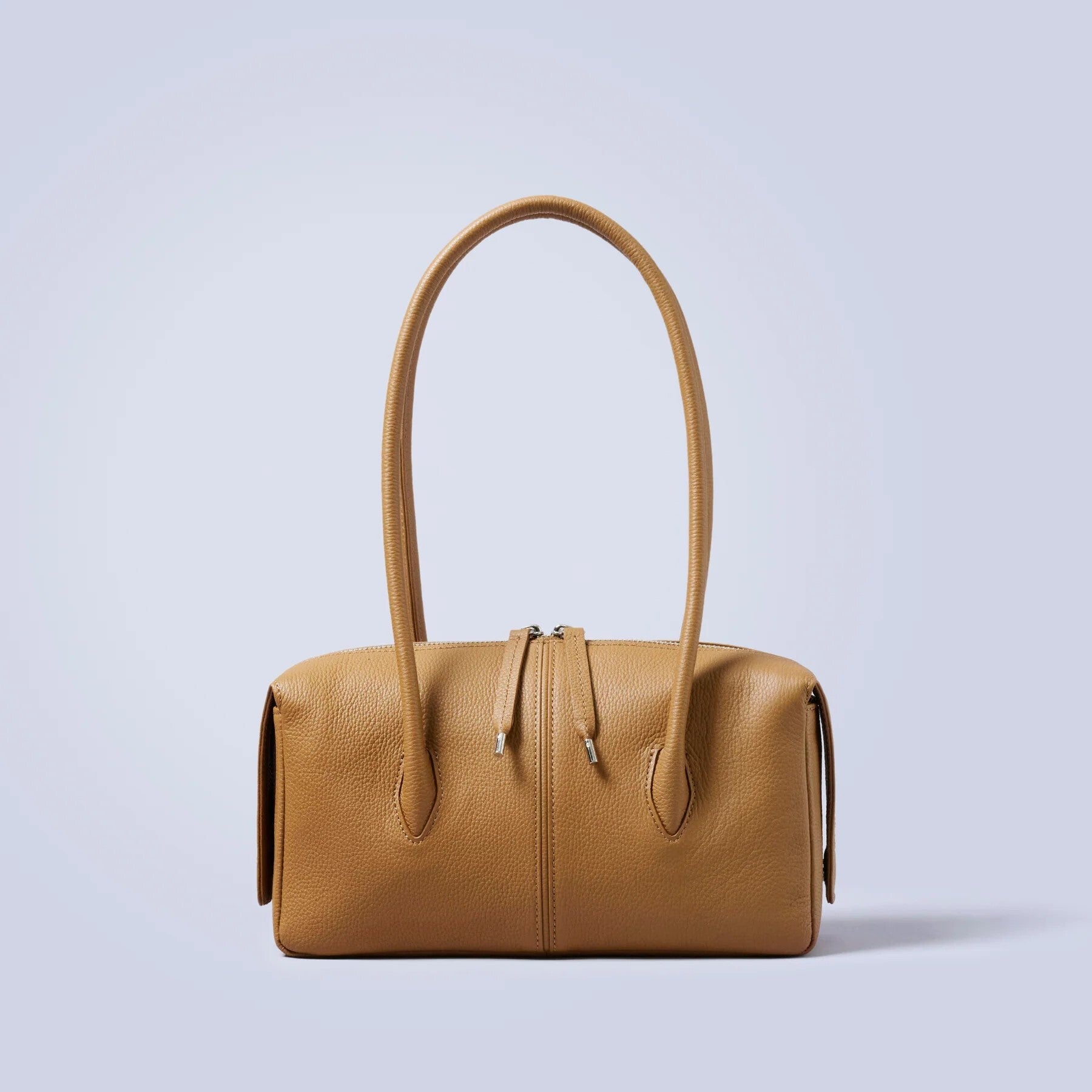 牛革シュリンク　横長ボストンバッグ【SOP005】