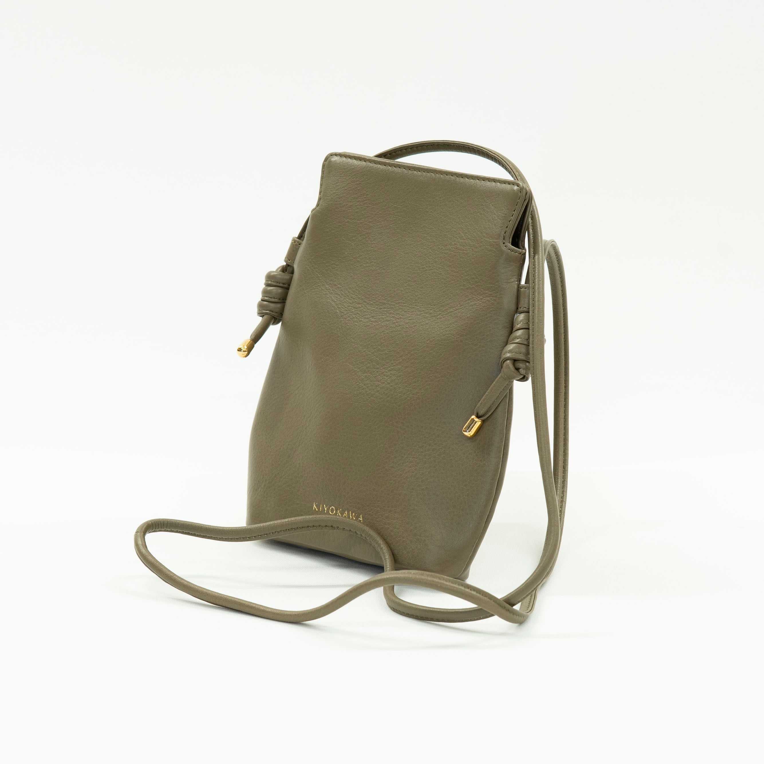 柔らかな牛革　ミニショルダーポシェット【ZIT002】